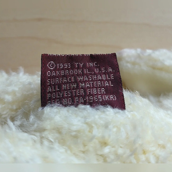 TY‎ 1993 Attic Treasure Beanie Baby Georgia Jointed Easter Bunny Vintage/Retired - Picture 10 of 11